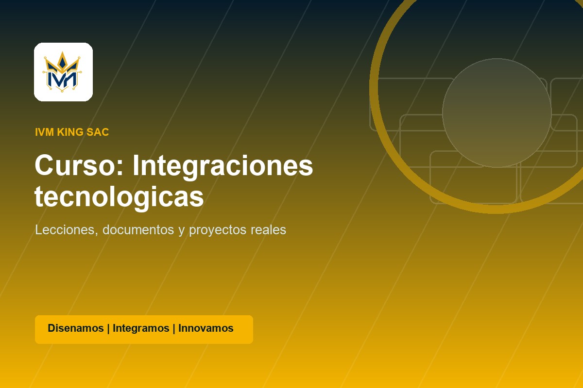 Integraciones tecnológicas para proyectos
